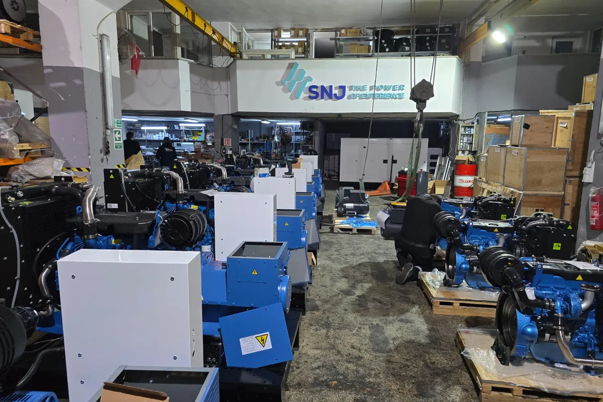 SNJ خط تجميع المولدات الكهربائية