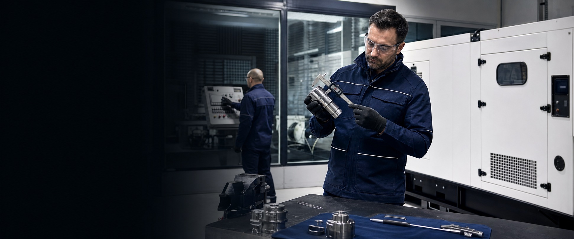 Energon Präzise Teilevermessung im Qualitätskontrollprozess
